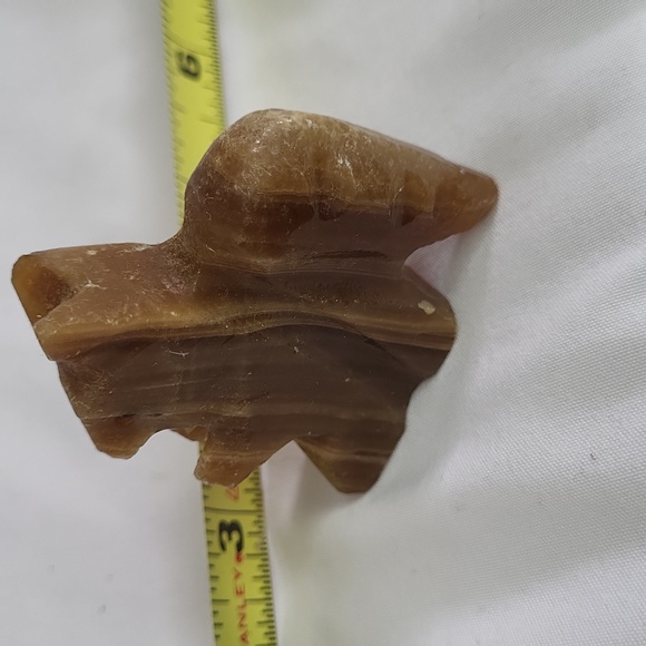 Squirel Hand carved Alabaster Marble soapstone? Figure 2.5" - Picture 7 of 13